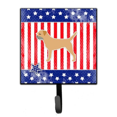 Carolines Treasures USA Patriotic Border Terrier Leash or Key Holder BB3289SH4